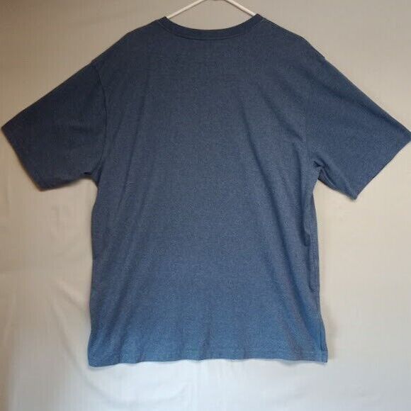 Carhartt T Shirt Mens XL Blue Pocket K87 Logo Basic Heavyweight Loose Fi… - Picture 7 of 7